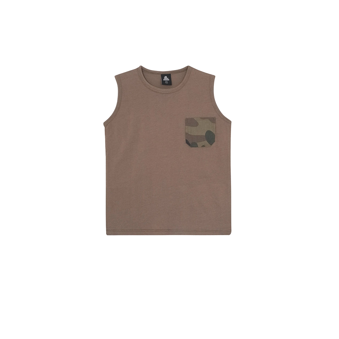 CAMOUFLAGE SANDO-SET