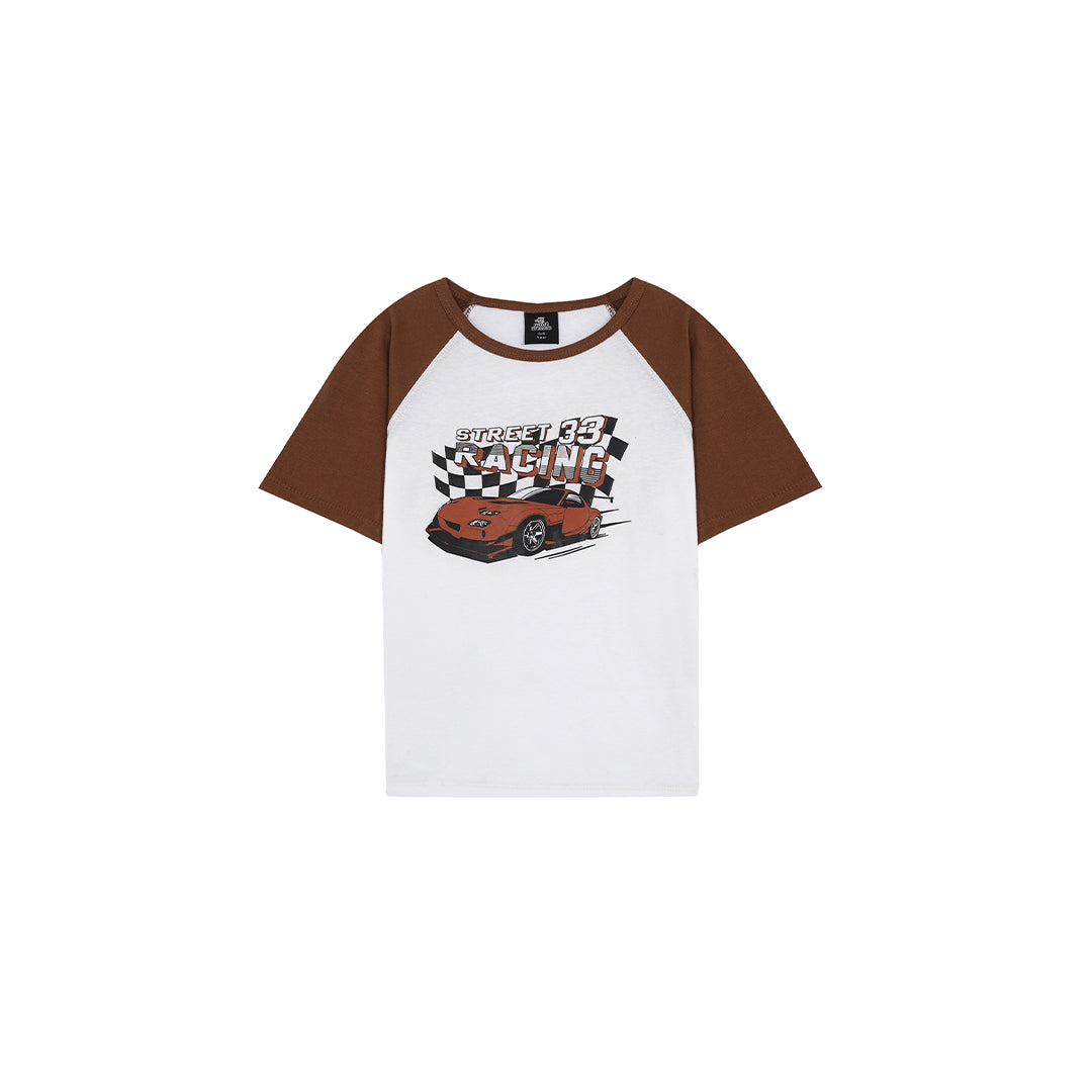 STREET RACING BROWN CO-ORD SET