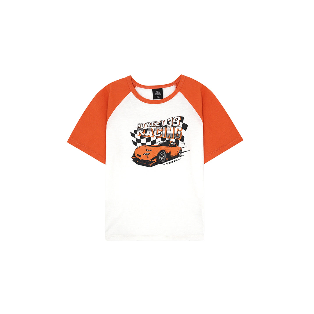 STREET RACING ORANGE CO-ORD SET