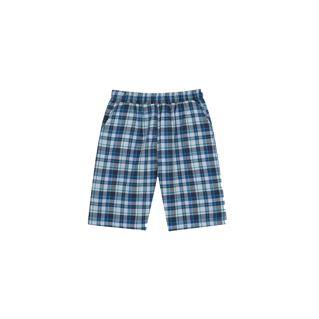WHITE AND BLUE CHECK CO-ORD SET