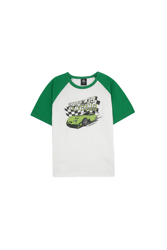 STREET RACING GREEN CO-ORD SET