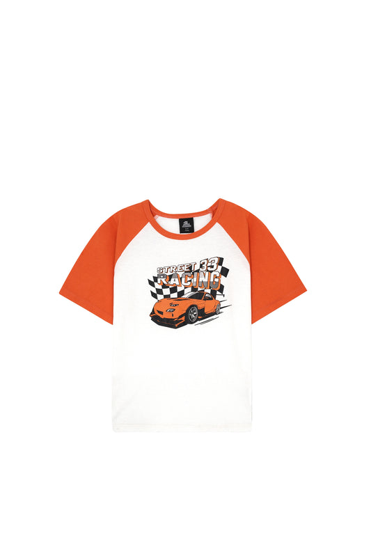 STREET RACING ORANGE CO-ORD SET