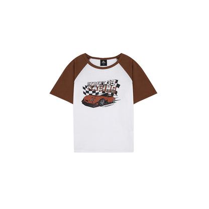 STREET RACING BROWN CO-ORD SET
