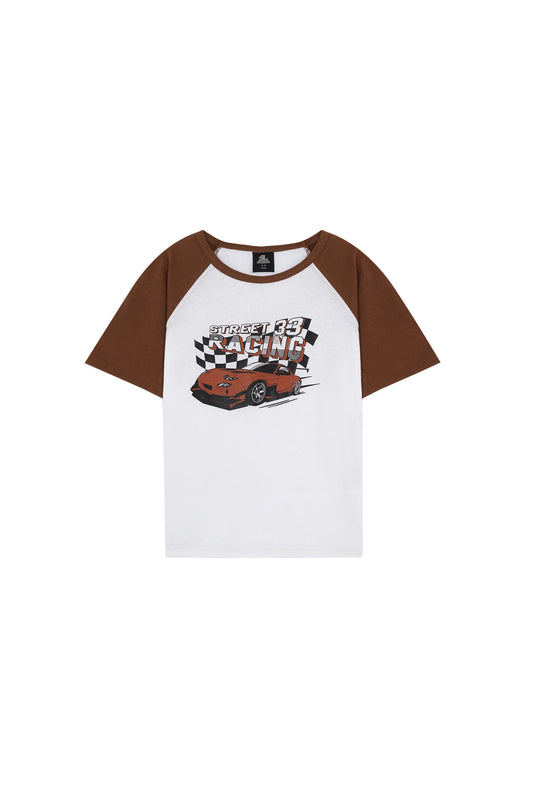 STREET RACING BROWN CO-ORD SET